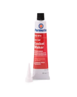 Joint silicone haute température, rouge, 80 ml - Permatex