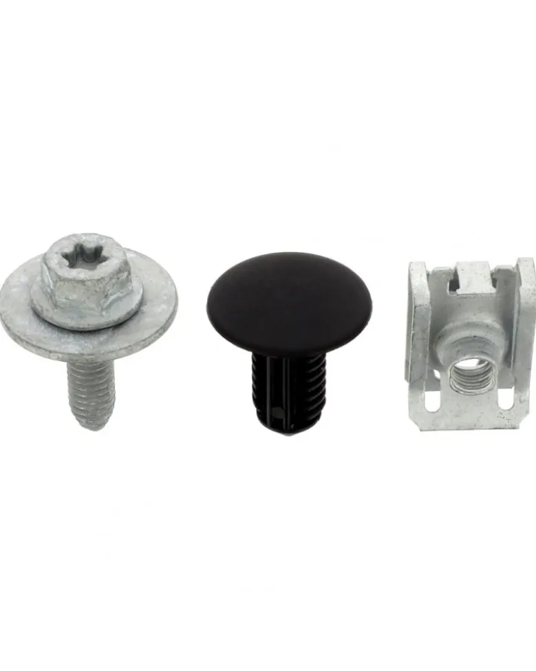 Kit de fixations, carénage sous moteur, KADJAR, 16 pcs - Restagraf