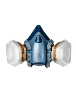 Kit demi-masque, réutilisable, filtre A2P3 R, grande taille - 3M