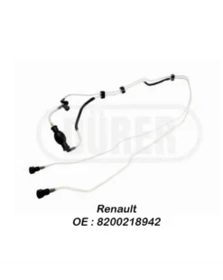 Kit poire d'amorcage avec tuyauterie de carburant Durer 1.5 DCI : RENAULT Clio II, Kangoo