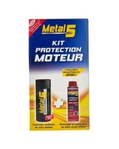 Kit protection moteur, nettoyant avant vidange, remétallisant moteur, M5KPM - Metal 5