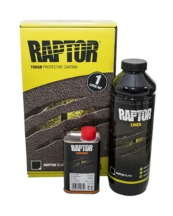 Kit raptor noir, revêtement de protection, 1 bouteille - UPOL