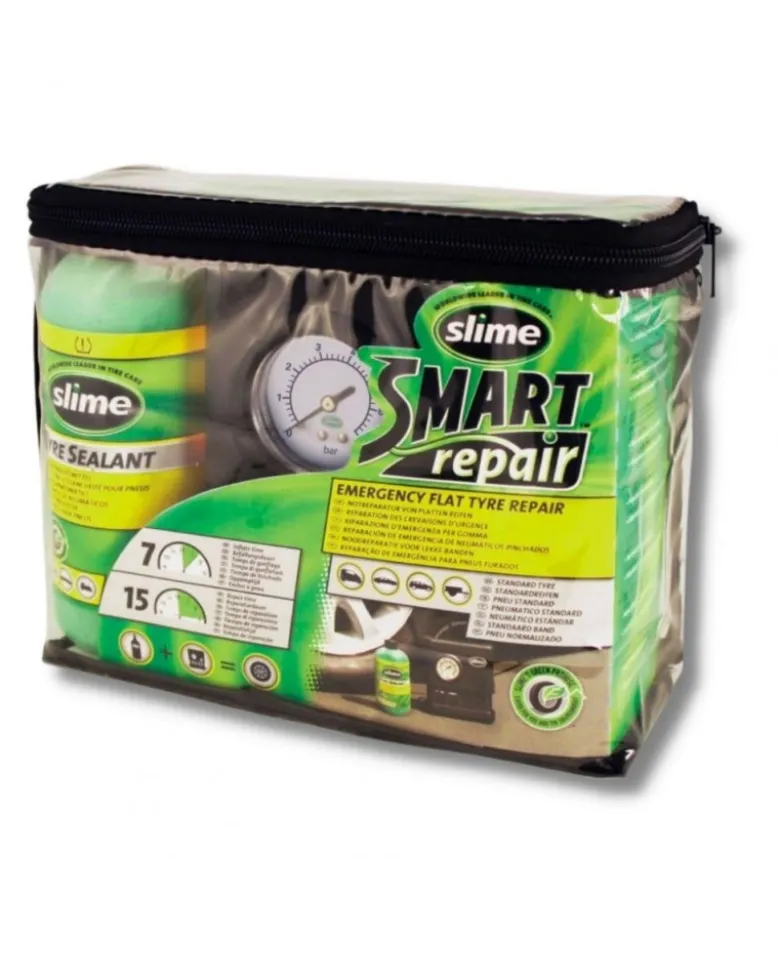 Kit réparation crevaison d'urgence smart repair - Slime