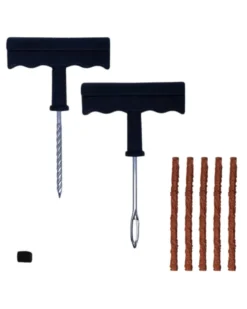 Kit réparation pneumatique, mèche pneu, avec outils - Quick&Safe