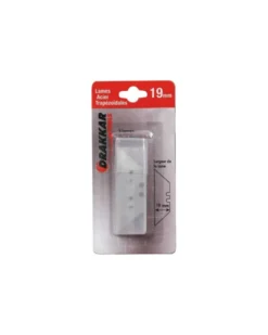 Lame carrosserie, trapézoïdale, lot 5 pcs acier, 19mm – Sodise