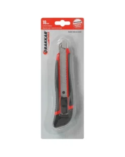 Lame cutter, auto-bloquant, en acier bi-matière, 18mm – Sodise