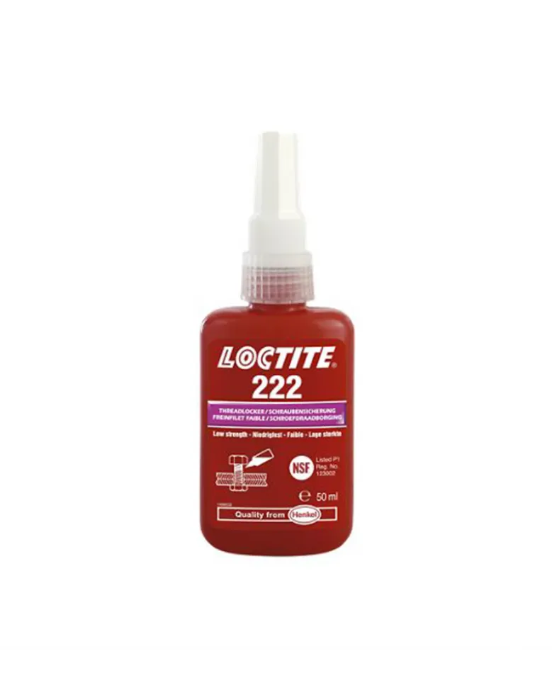 Loctite 222, frein filet rouge, 50ml - Loctite