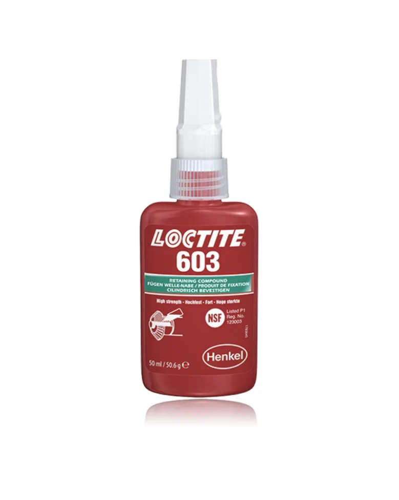 LOCTITE 603, scelroulement Haute Fixation Raccord Cylindrique 50ml