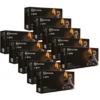 Lot de 15 boites Gants nitrile, noir, taille XL, x50 - Mercator