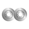 Lot de 2 disques de frein MGA D2064 adaptable PEUGEOT