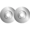 Lot de 2 disques de frein MGA D1032 adaptable FIAT et FORD