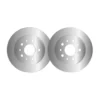 Lot de 2 disques de frein MGA D1695 adaptable PSA FIAT