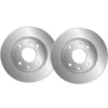 Lot de 2 disques de frein MGA D1038 adaptable PSA
