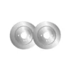 Lot de 2 disques de frein MGA D2034 adaptable HYUNDAI KIA