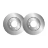 Lot de 2 disques de frein MGA D1858 adaptable NISSAN OPEL RENAULT