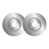 Lot de 2 disques de frein MGA D1874 adaptable HYUNDAI KIA