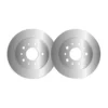 Lot de 2 disques de frein MGA D1736 adaptable CITROËN PEUGEOT FIAT