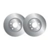 Lot de 2 disques de frein MGA D2183 adaptable RENAULT