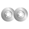 Lot de 2 disques de frein MGA D1202 adaptable PSA