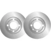 Lot de 2 disques de frein MGA D1172 adaptable VAG
