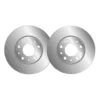 Lot de 2 disques de frein MGA D1690 adaptable PSA FIAT