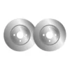 Lot de 2 disques de frein MGA D1715 adaptable BMW