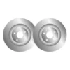 Lot de 2 disques de frein MGA D2041 adaptable AUDI PORSCHE