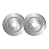 Lot de 2 disques de frein MGA D1823 adaptable MERCEDES-BENZ