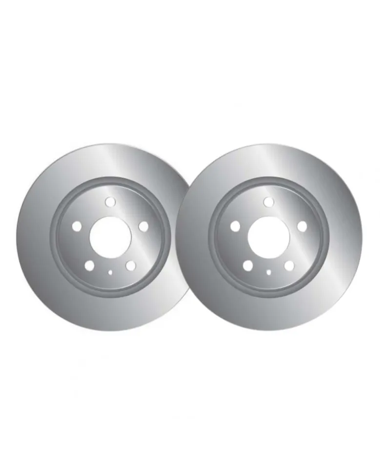 Lot de 2 disques de frein MGA D2188 adaptable AUDI