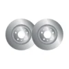 Lot de 2 disques de frein MGA D2190 adaptable PEUGEOT