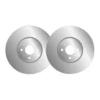 Lot de 2 disques de frein MGA D1590 adaptable RENAULT