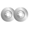 Lot de 2 disques de frein MGA D1254 adaptable PSA