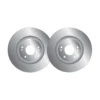 Lot de 2 disques de frein MGA D2155 adaptable HYUNDAI KIA