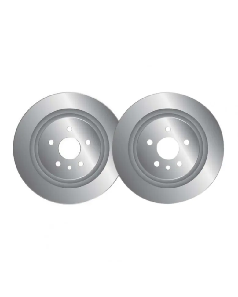 Lot de 2 disques de frein MGA D2186 adaptable FORD