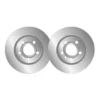 Lot de 2 disques de frein MGA D1332 adaptable VW