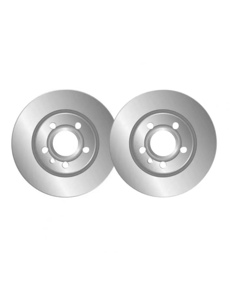 Lot de 2 disques de frein MGA D1332 adaptable VW