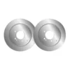 Lot de 2 disques de frein MGA D1757 adaptable CITROËN PEUGEOT