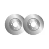 Lot de 2 disques de frein MGA D1934 adaptable VAG