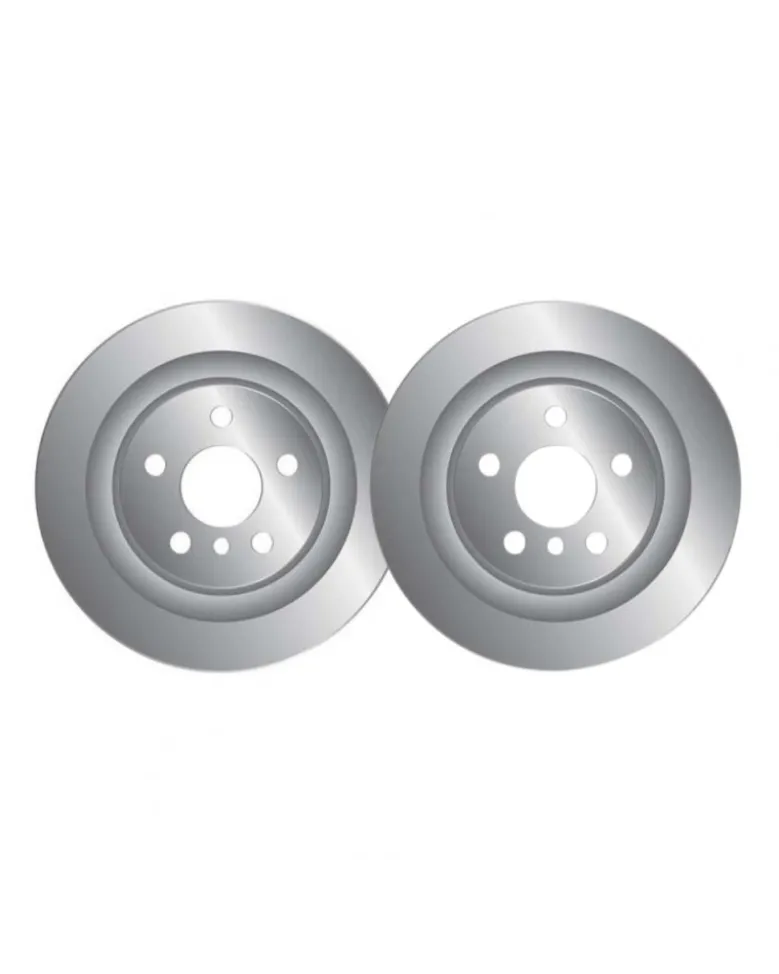 Lot de 2 disques de frein MGA D2158 adaptable BMW