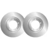 Lot de 2 disques de frein MGA D1037 adaptable ROVER