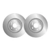 Lot de 2 disques de frein MGA D1608 adaptable RENAULT