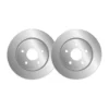 Lot de 2 disques de frein MGA D1585 adaptable FORD