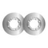 Lot de 2 disques de frein MGA D1636 adaptable RENAULT