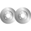 Lot de 2 disques de frein MGA D1048 adaptable NISSAN