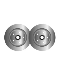 Lot de 2 disques de frein MGA D2138R adaptable RENAULT