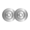 Lot de 2 disques de frein MGA D1670R adaptable RENAULT OPEL