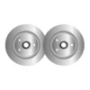Lot de 2 disques de frein MGA D1810R adaptable RENAULT