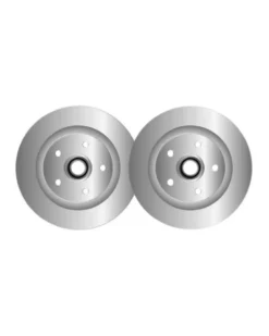 Lot de 2 disques de frein MGA D1810R adaptable RENAULT