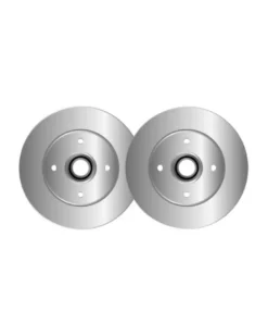 Lot de 2 disques de frein MGA D1624R adaptable PSA