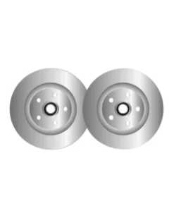 Lot de 2 disques de frein MGA D1871R adaptable RENAULT